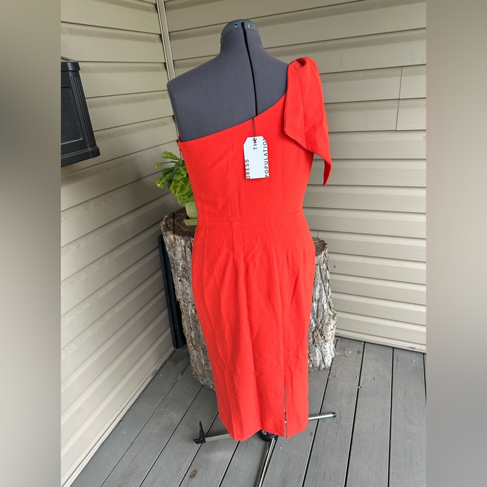 Dress The Population Tiffany one Shoulder Sheath dress - Picture 3 of 8